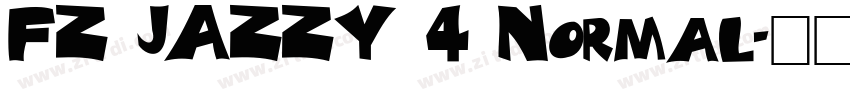 FZ JAZZY 4 Normal字体转换